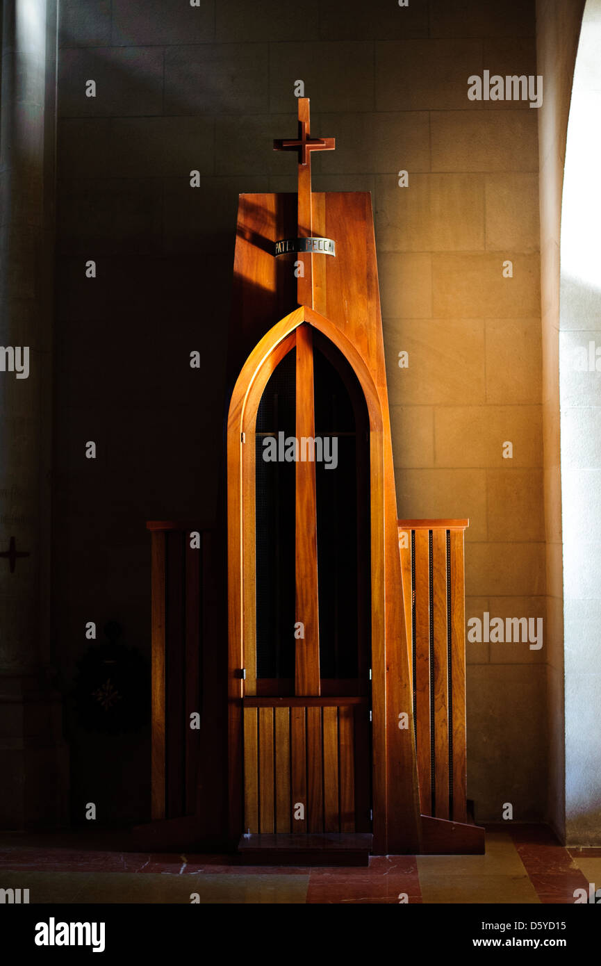Confessional booth hi-res stock photography and images - Alamy