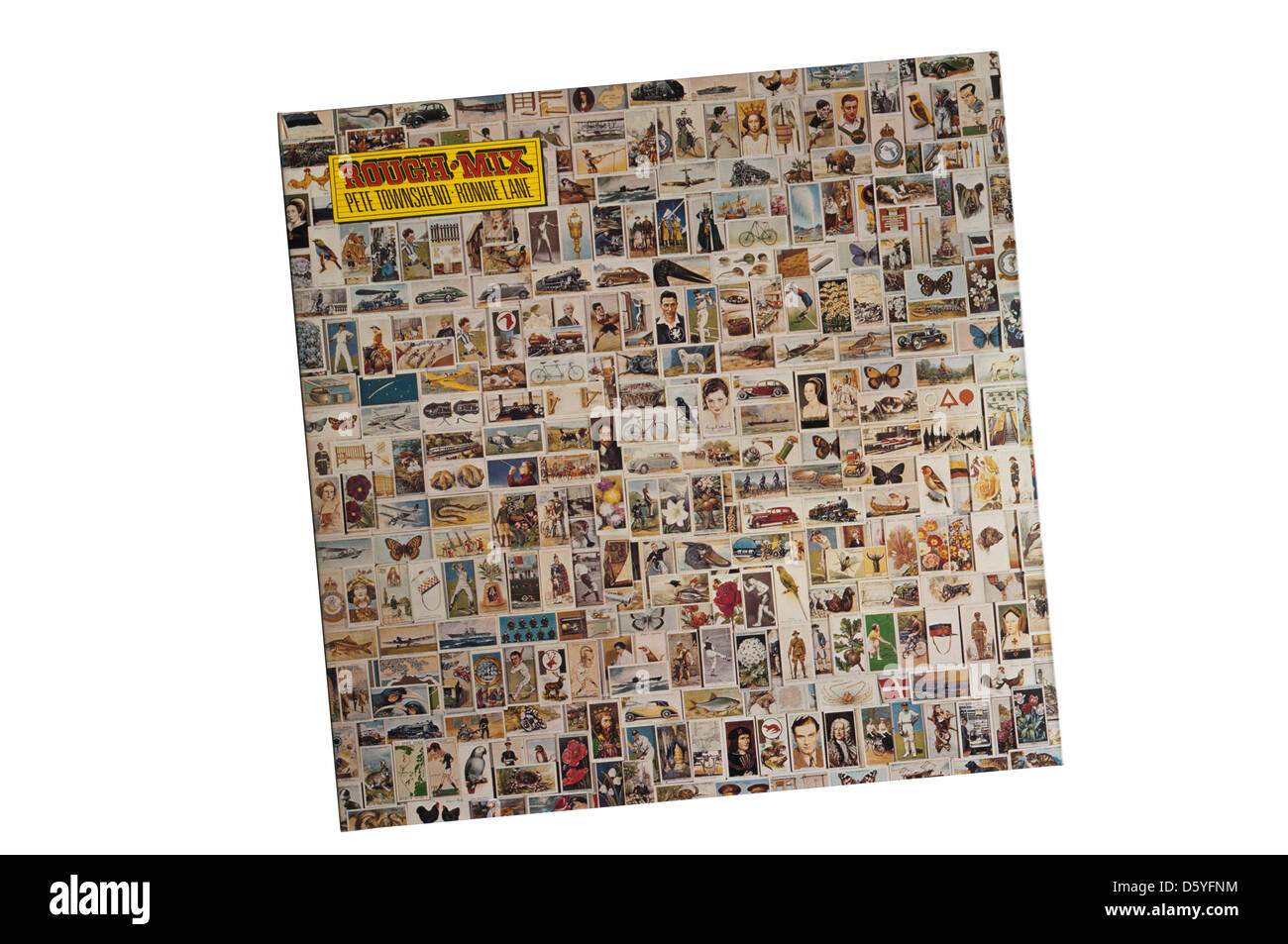 Rough Mix was an album by guitarist Pete Townshend and bassist Ronnie Lane, released in 1977 on Polydor  in the UK and MCA in US Stock Photo
