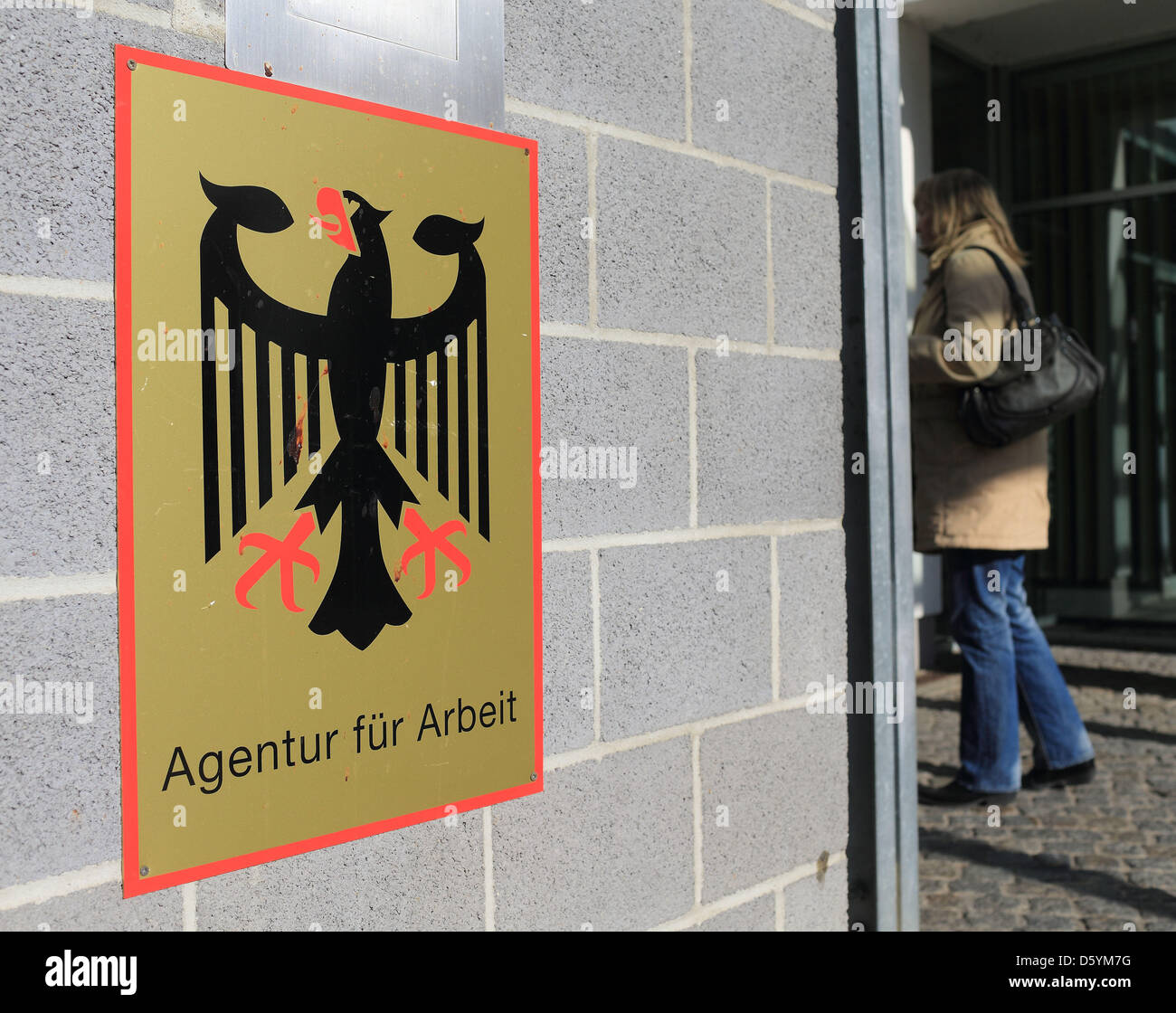 The headquarters of the German jobs employment agency are pictured in Leipzig, Germany, 29