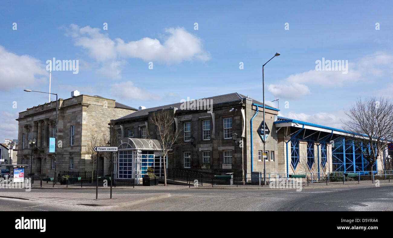 The John Smith Pool in Airdrie North Lanarkshire Scotland Stock Photo