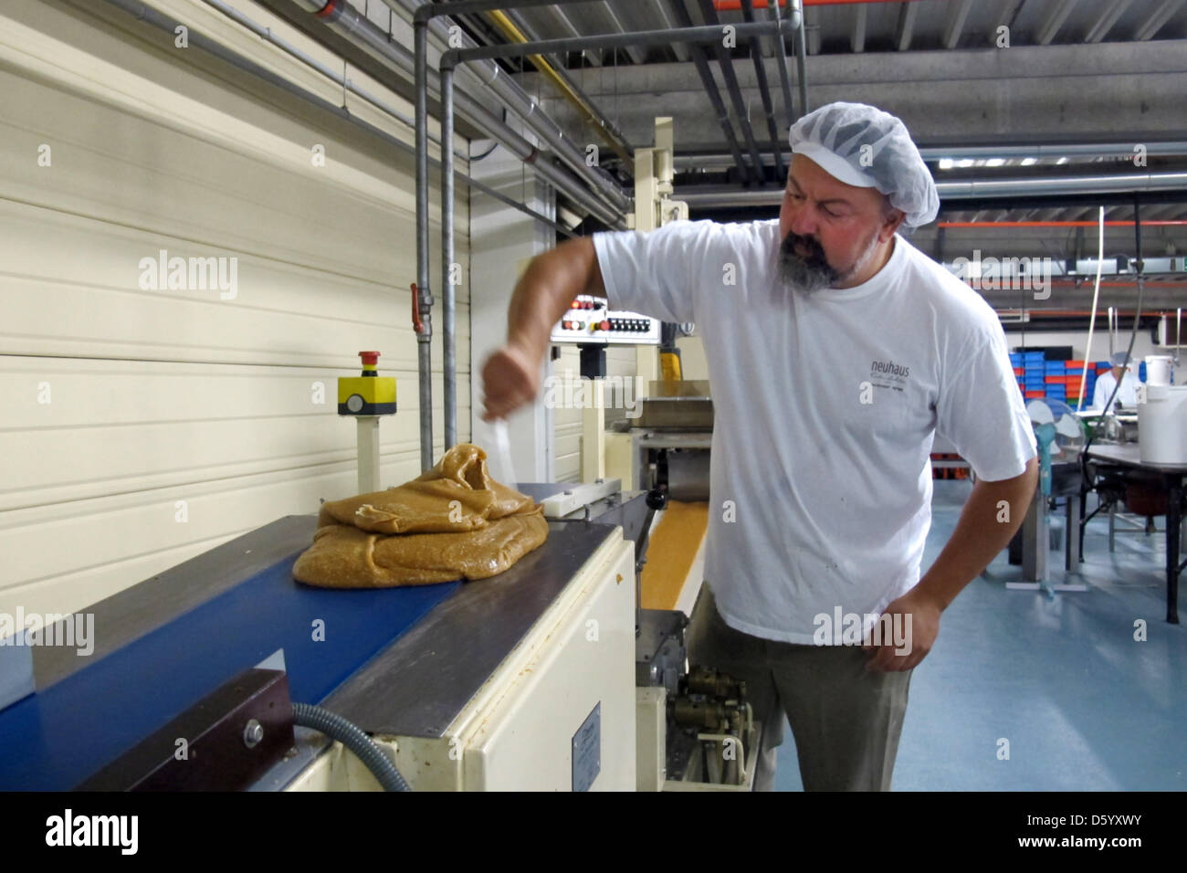 Neuhaus chocolate factory, belgium hires stock photography and images