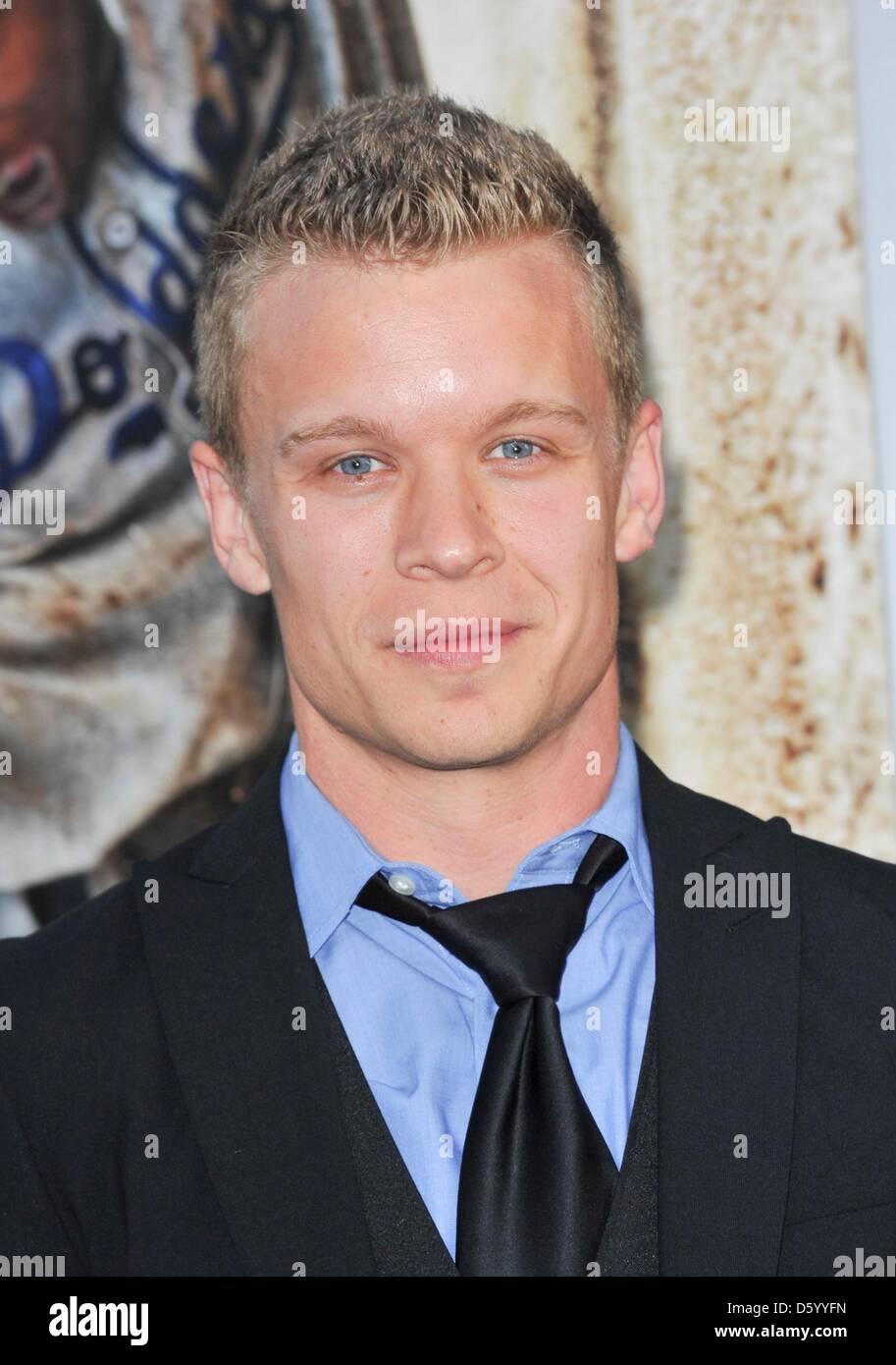 Los Angeles, CA, USA. April 9, 2013. Jesse Luken at arrivals for 42
