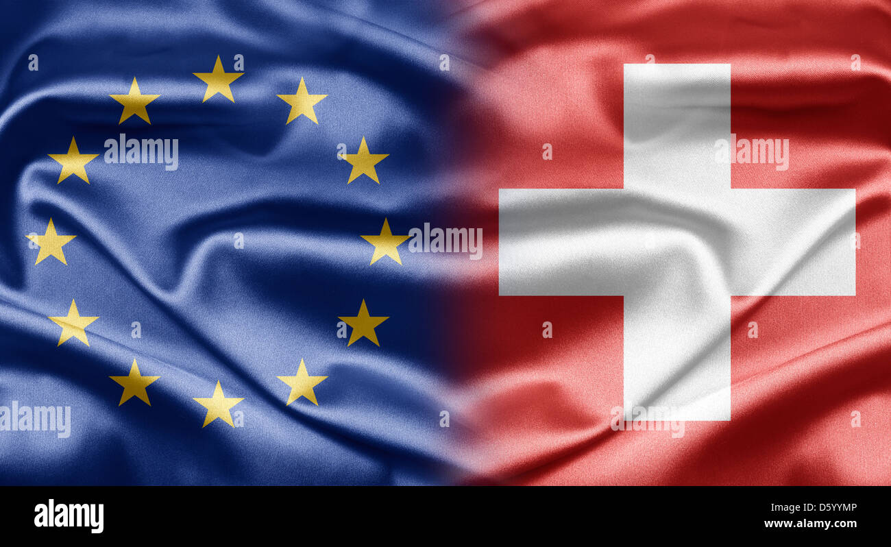 EU and Switzerland Stock Photo - Alamy