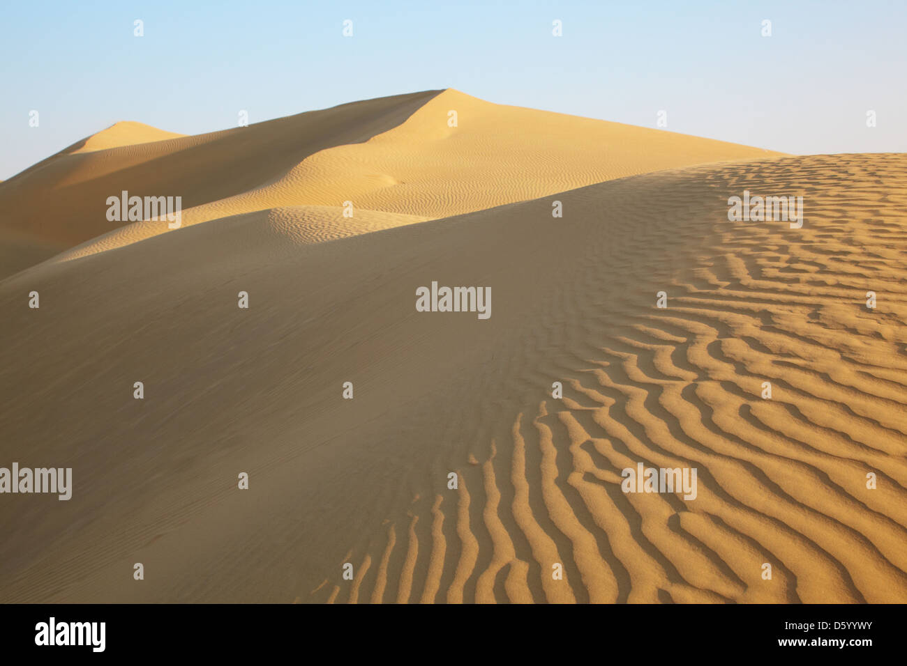 Sand dunes Stock Photo