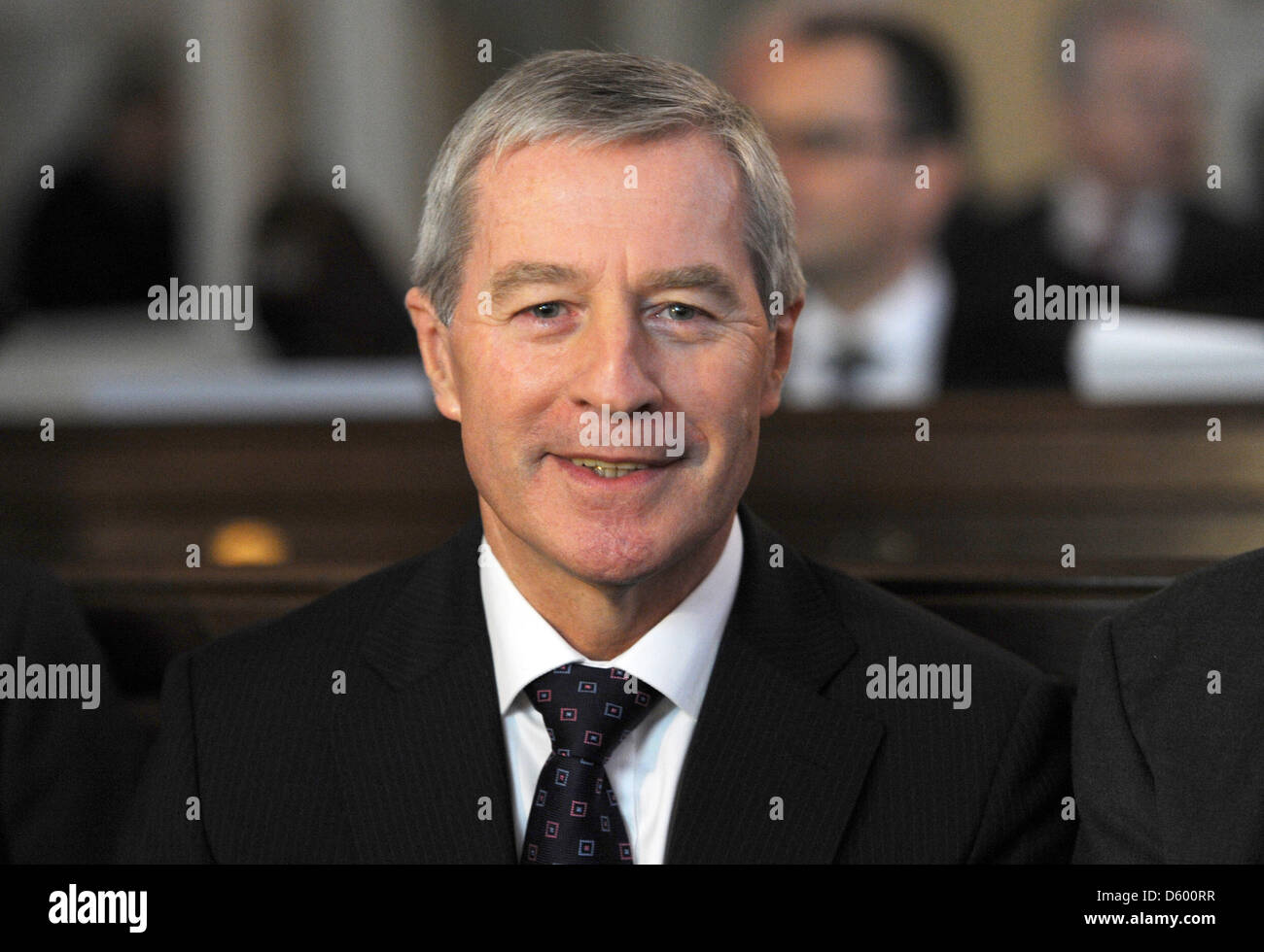 Co-CEO of Deutsche Bank, Juergen Fitschen,attends the Zeit economy forum at St Michaelis Church in Hamburg, Germany, 8 November 2012. Photo: ANGELIKA WARMUTH Stock Photo