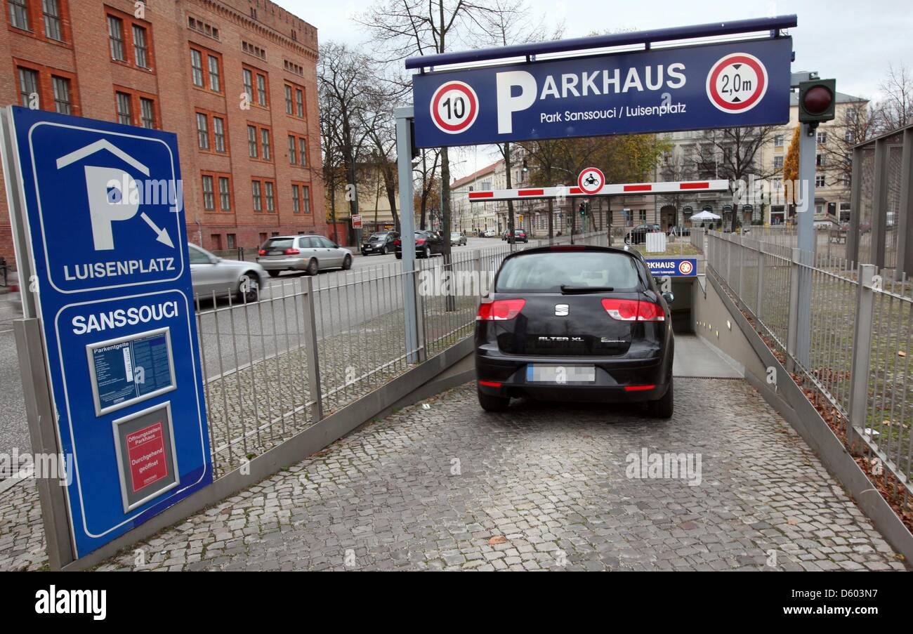 Parkhaus Luisenplatz Potsdam