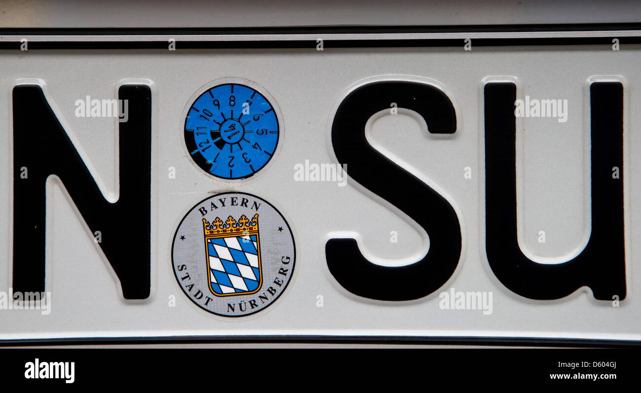Auto Kennzeichen New York USA. Nummernschild mit dem Namen der Stadt von  Bellport Long Island Stockfotografie - Alamy