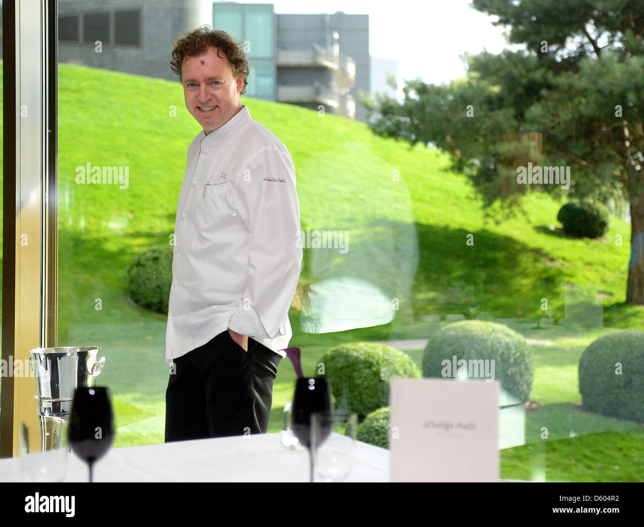 A file picture shows star chef Sven Elberfeld at the restaurant