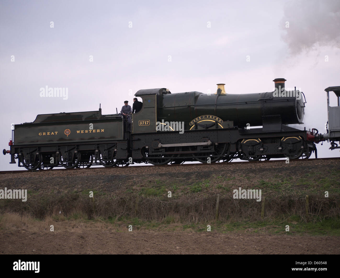 city-of-truro-locomotive-high-resolution-stock-photography-and-images