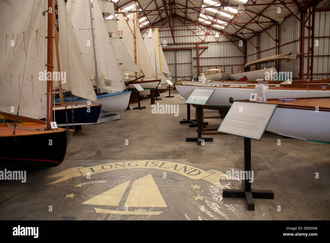 Long Island Maritime Museum in West Sayville New York Stock Photo Alamy