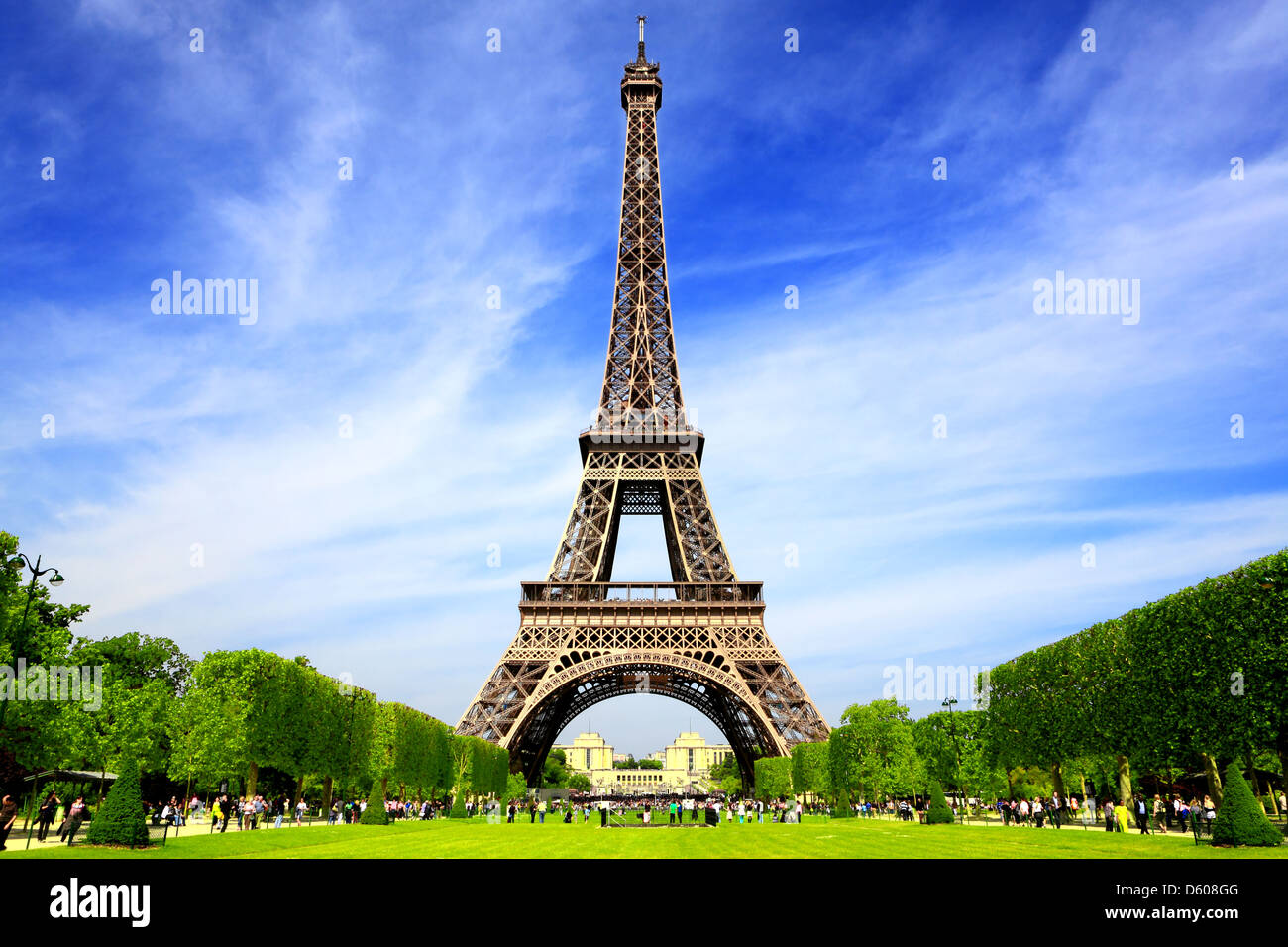 Paris Best Destinations in Europe Stock Photo