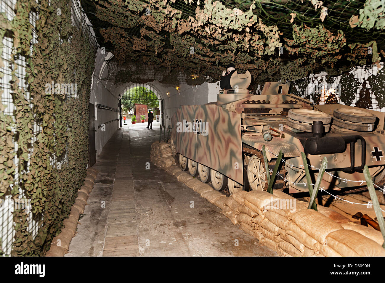 Entrance to German War Tunnels, Jersey, Channel Islands, UK Stock Photo -  Alamy