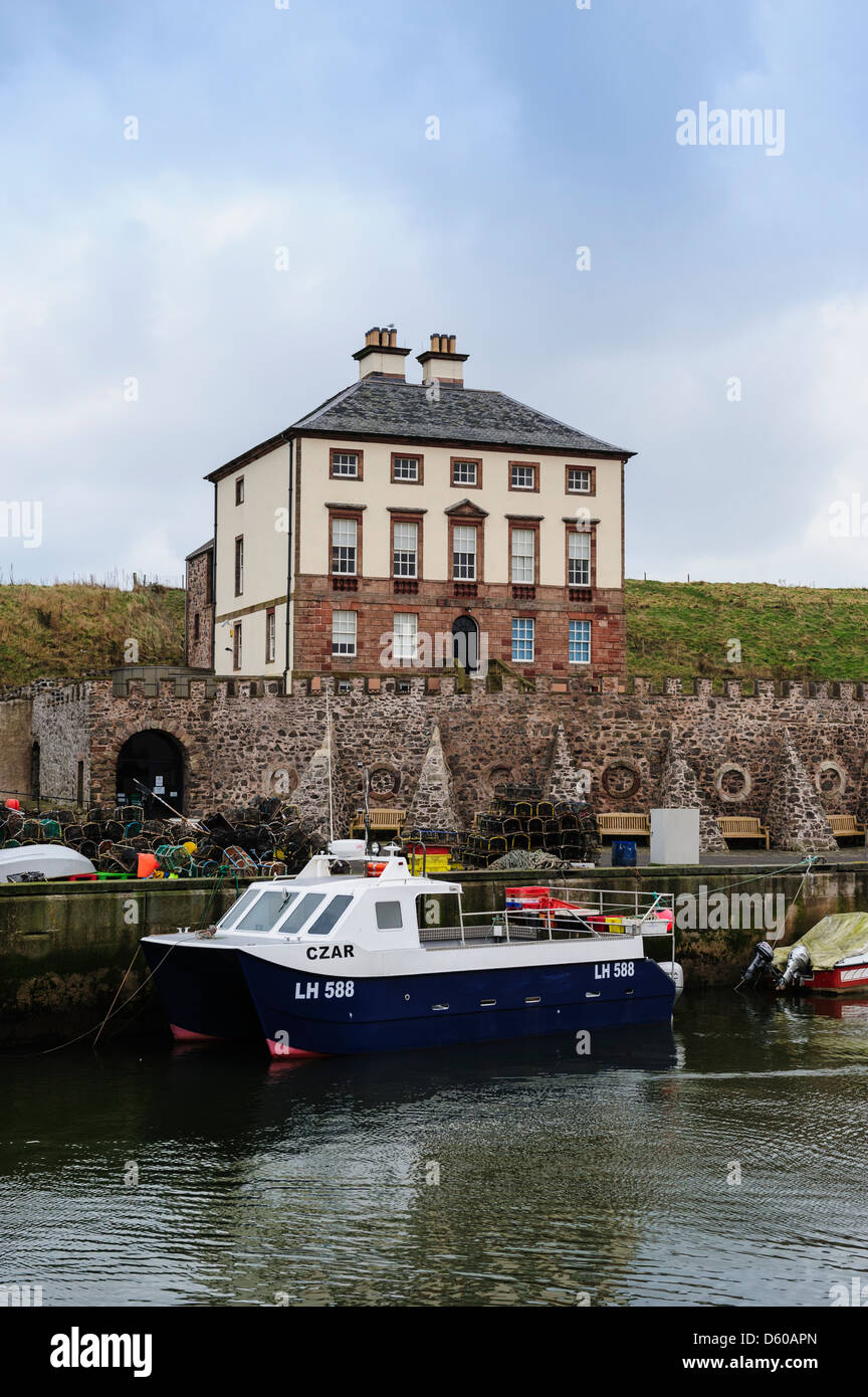 Gunsgreen House in Eyemouth, Berwickshire, Scotland built to an Adam