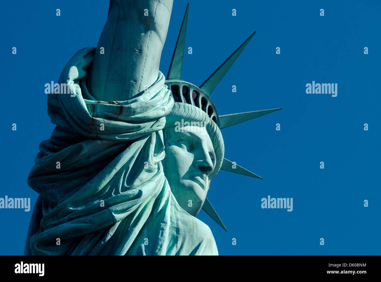 Portrait of the Statue of Liberty, Liberty Island, New York City, New ...
