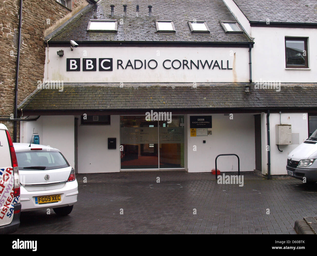 BBC Radio Cornwall, Truro, Cornwall, UK 2013 Stock Photo