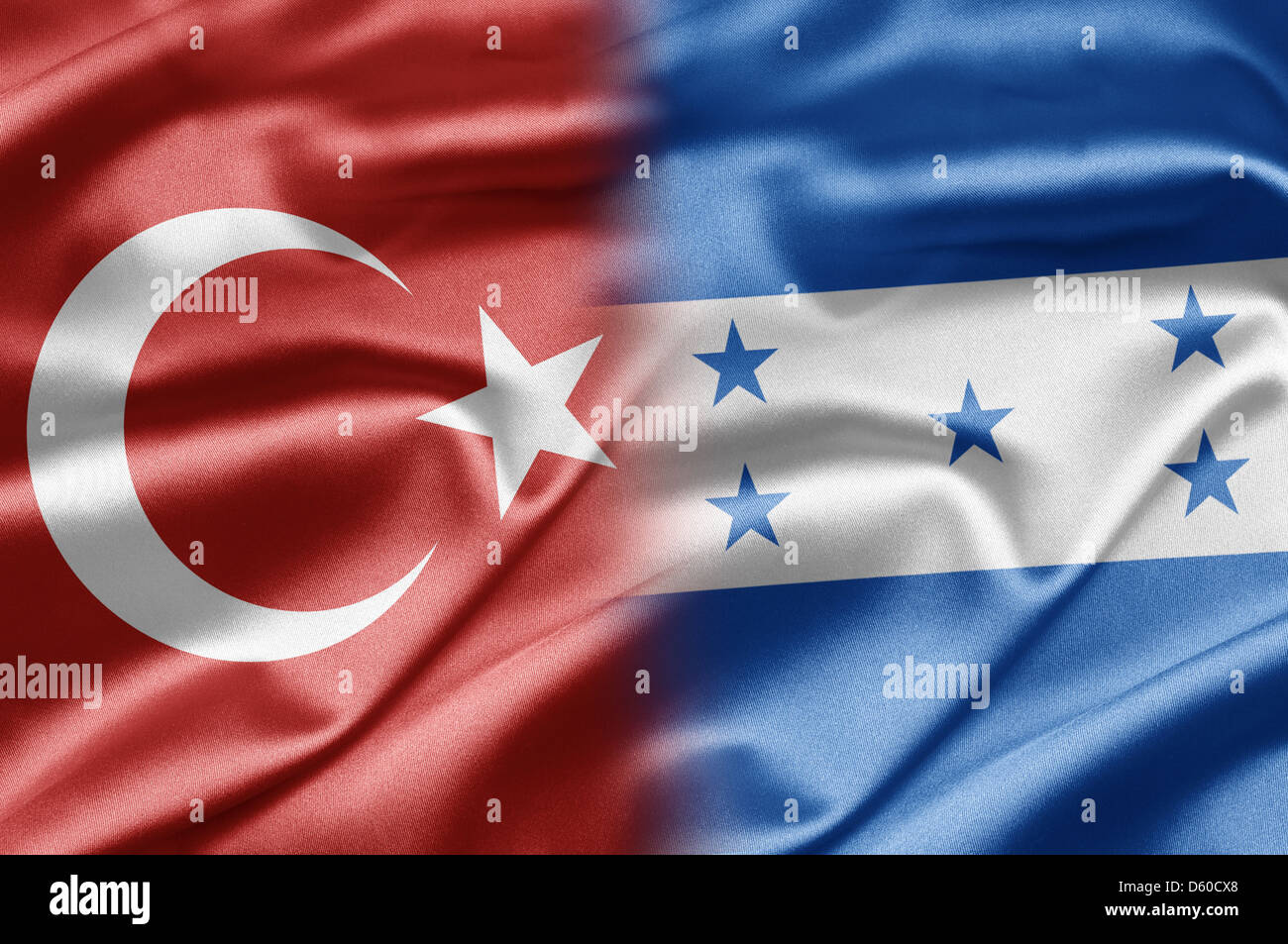 Turkey and Honduras Stock Photo