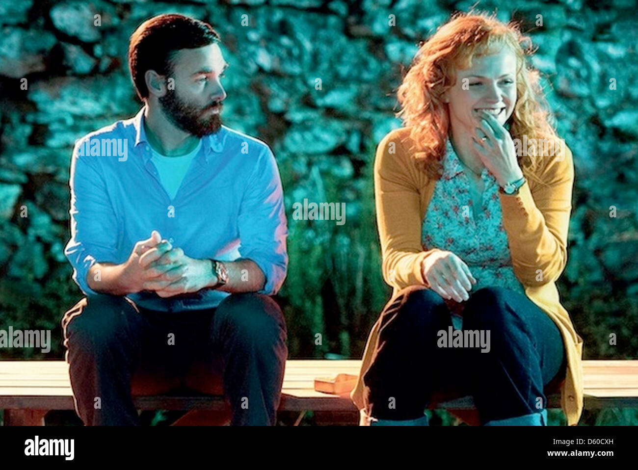 Run Jump 2013 Global Screen Film With Will Forte And Maxine Peake Stock Photo Alamy