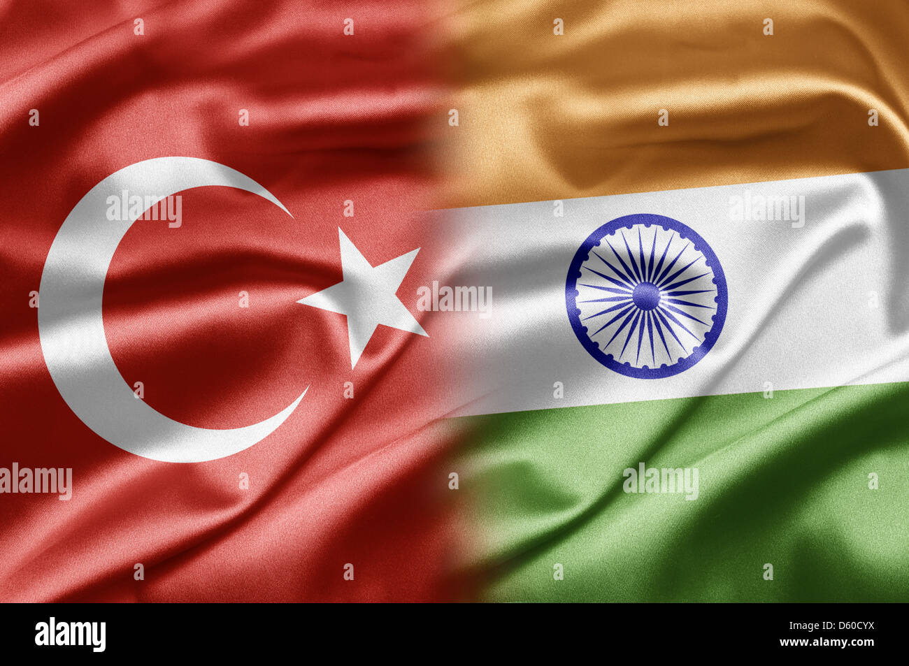 Turkey and India Stock Photo Alamy