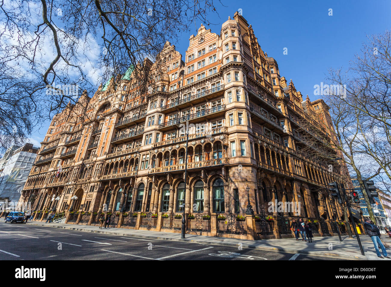 The Kimpton Fitzroy London Hotel (The Russell Hotel), Russell Square, Bloomsbury, London, England, UK. Stock Photo