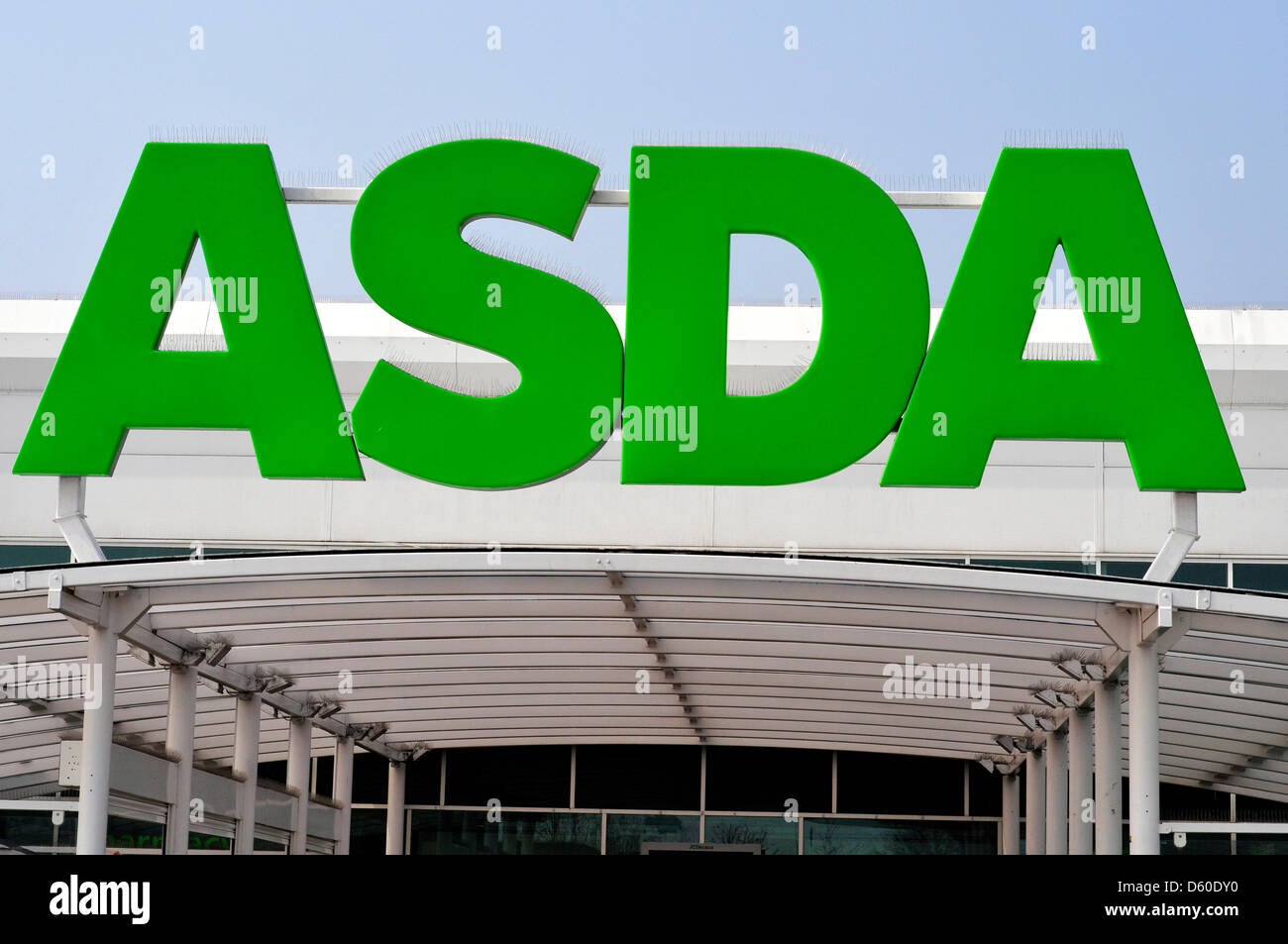 An Asda sign in Park Royal, London, UK Stock Photo Alamy