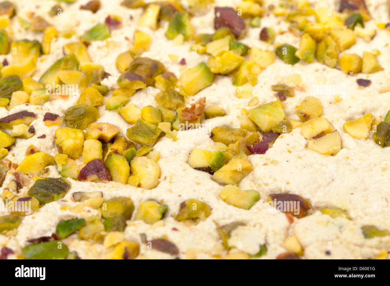 Halva with pistachios Stock Photo Alamy