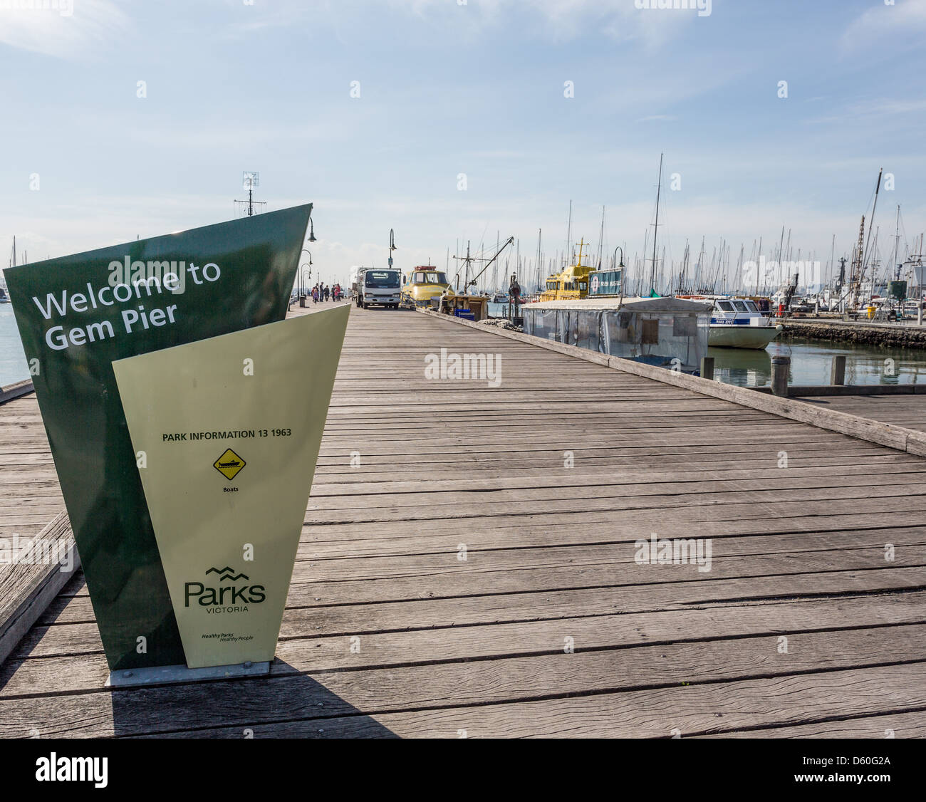 Gem Pier, Williamstown, Victoria, Australia Stock Photo Alamy