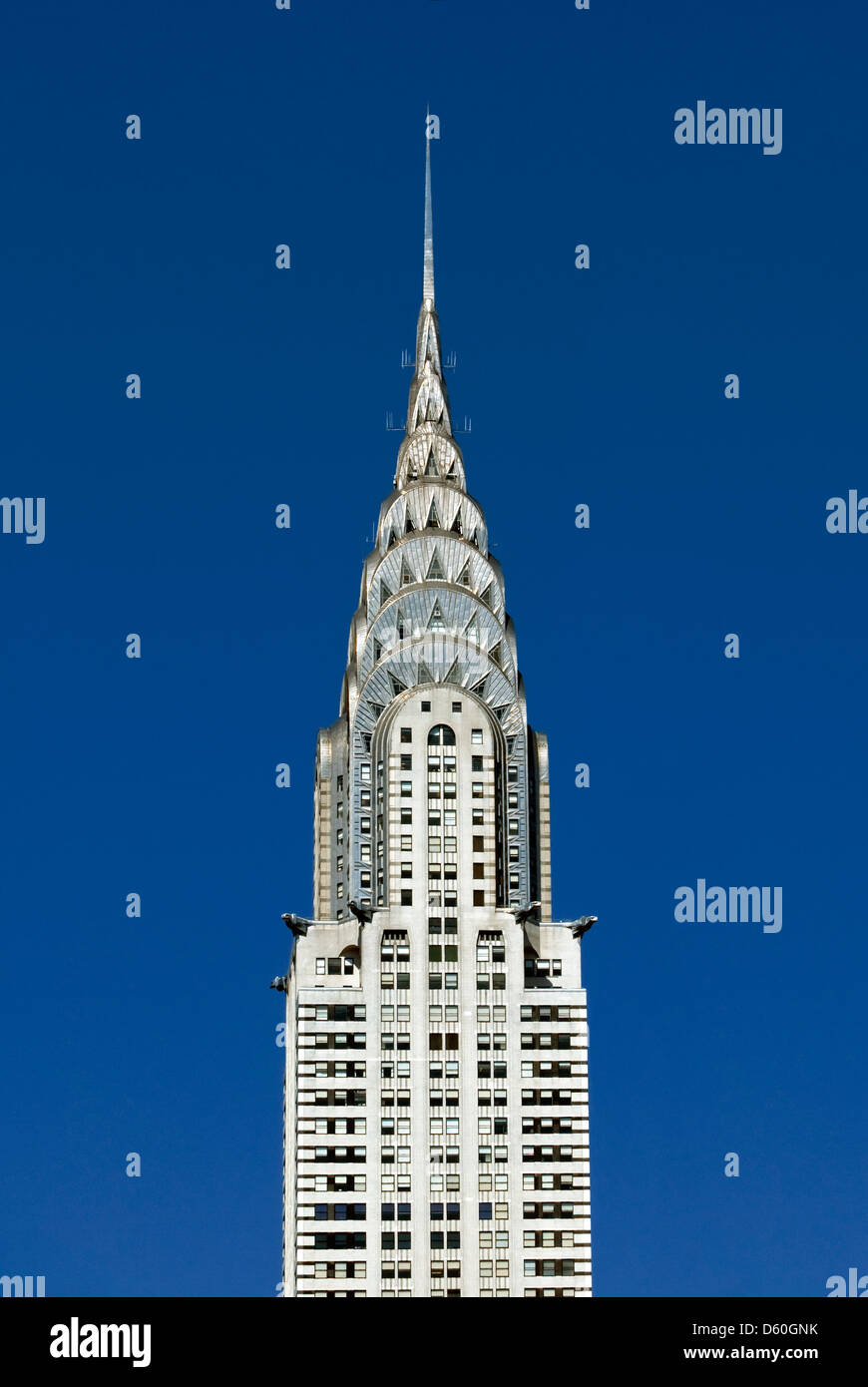 Chrysler Building, Midtown, Manhattan, New York City, New York, USA, PublicGround Stock Photo