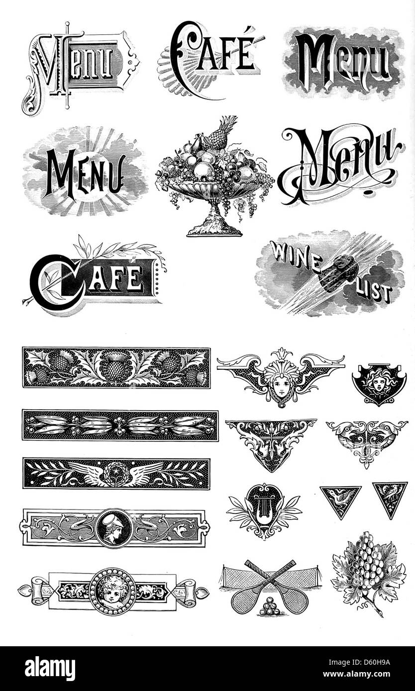 American specimen book of type styles complete catalogue of printing