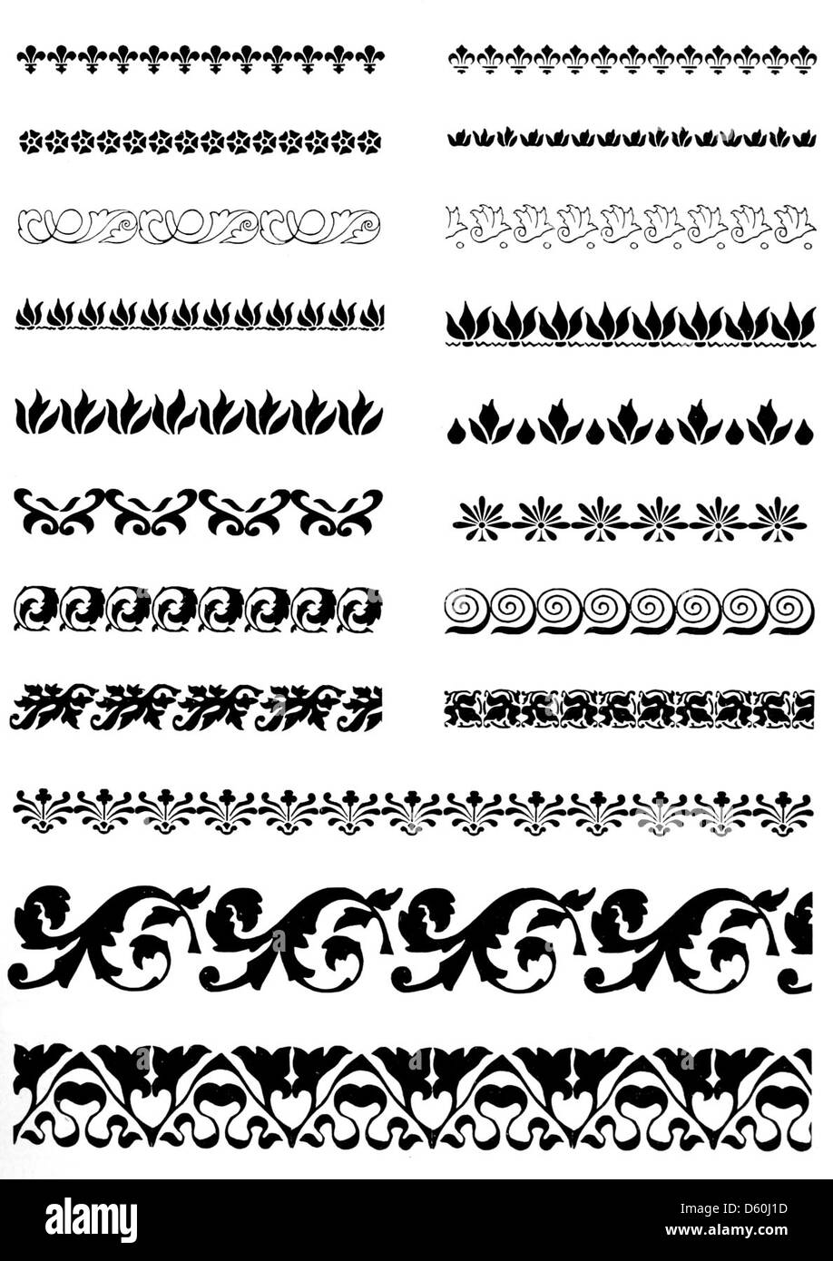 This 1900 catalog features various type specimens, decorative borders