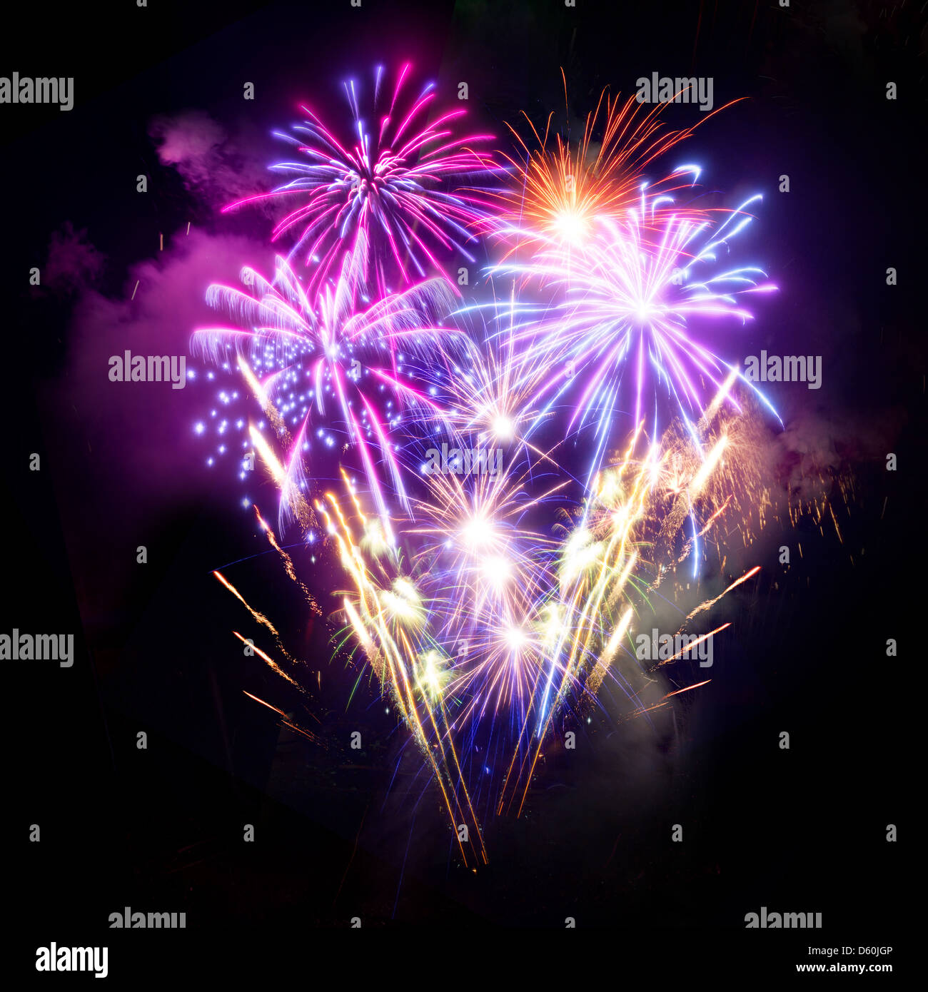 A large Fireworks Display event Stock Photo Alamy