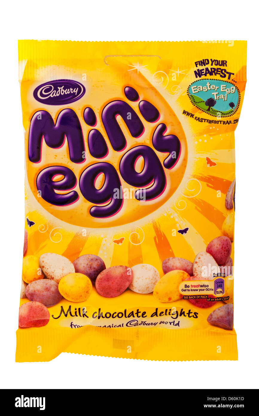 Packet of cadbury mini eggs hi-res stock photography and images - Alamy