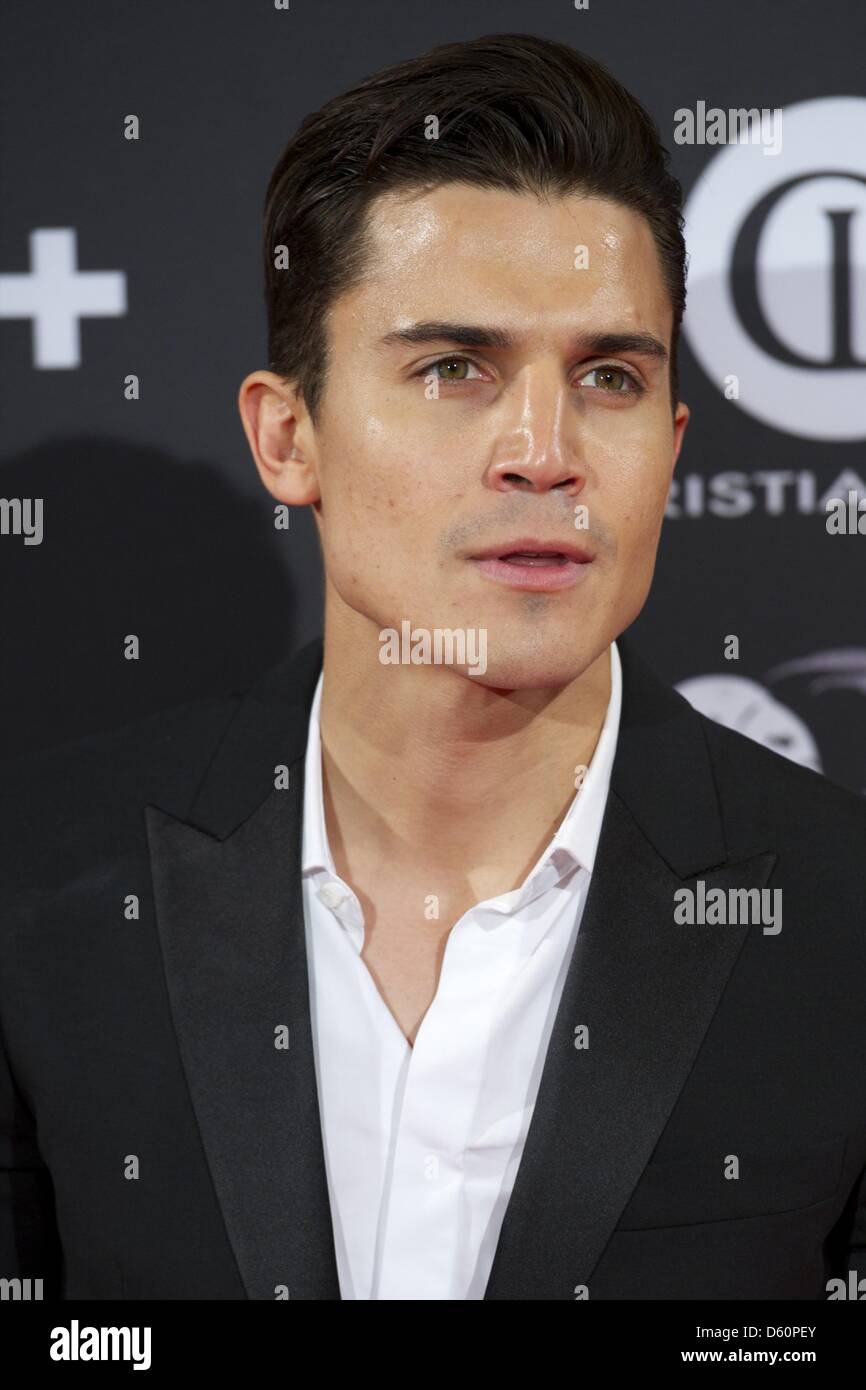 Madrid, Spain. 10th April 2013. Alex Gonzalez attends Alacran Enamorado