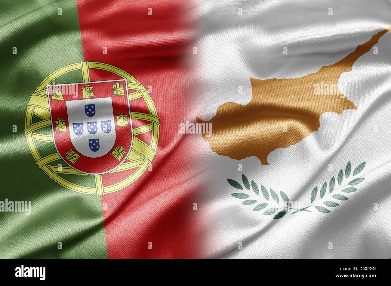 Portugal and Cyprus Stock Photo Alamy