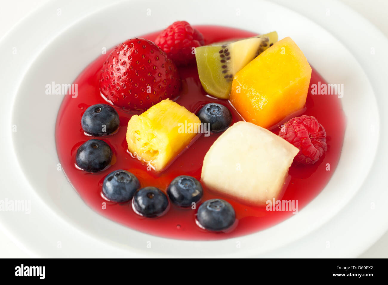 Mixed fruit salad hi-res stock photography and images - Alamy