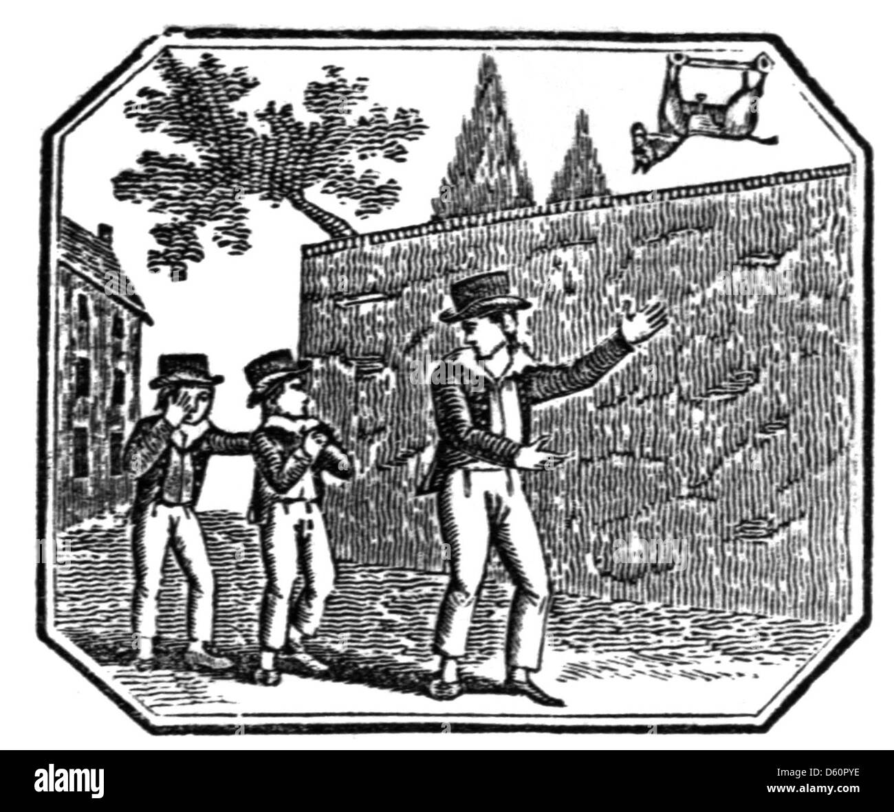 An 1834 illustration from 'A Present from New York,' showcasing various ...