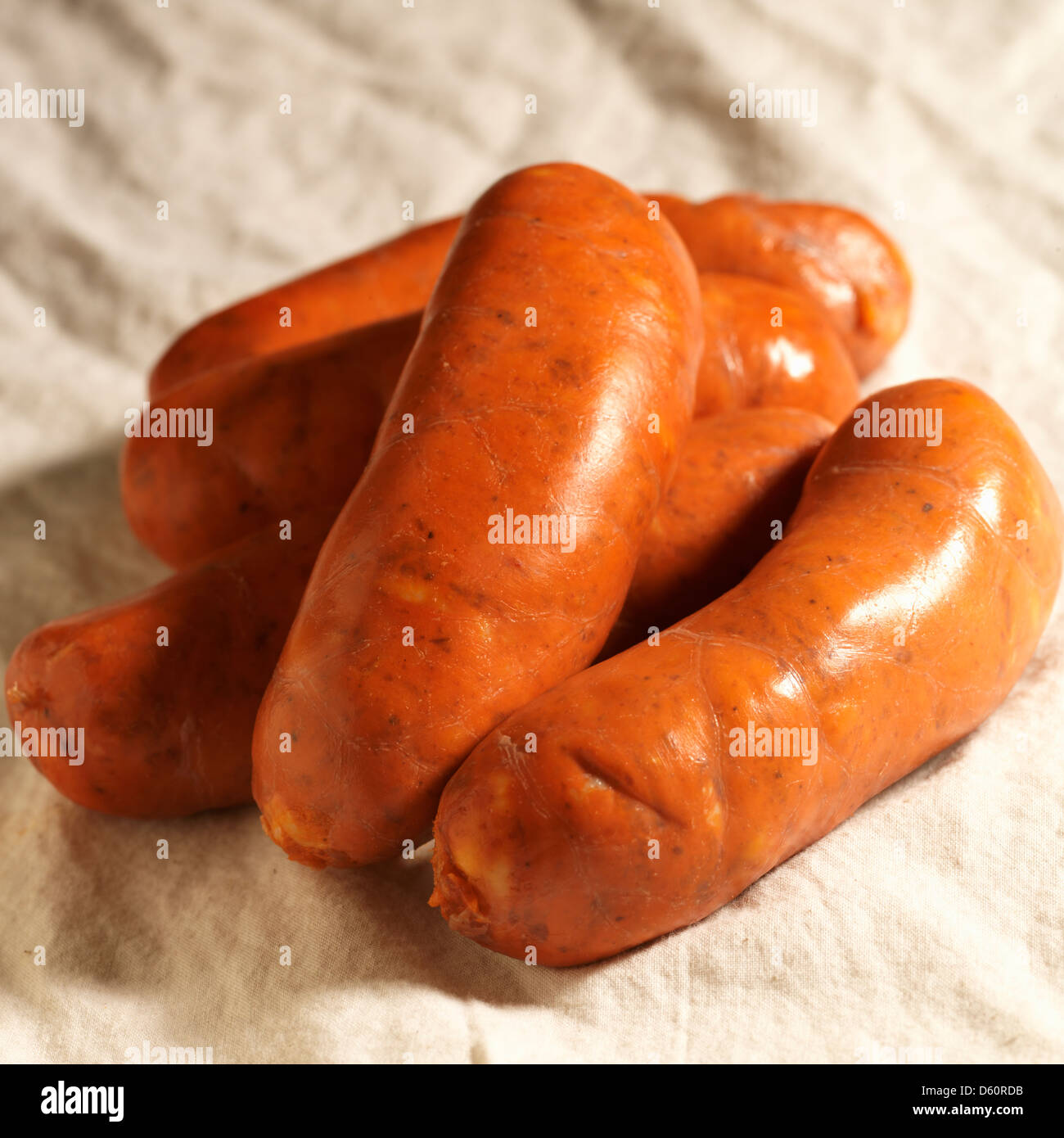 Mexican chorizo sausage Stock Photo
