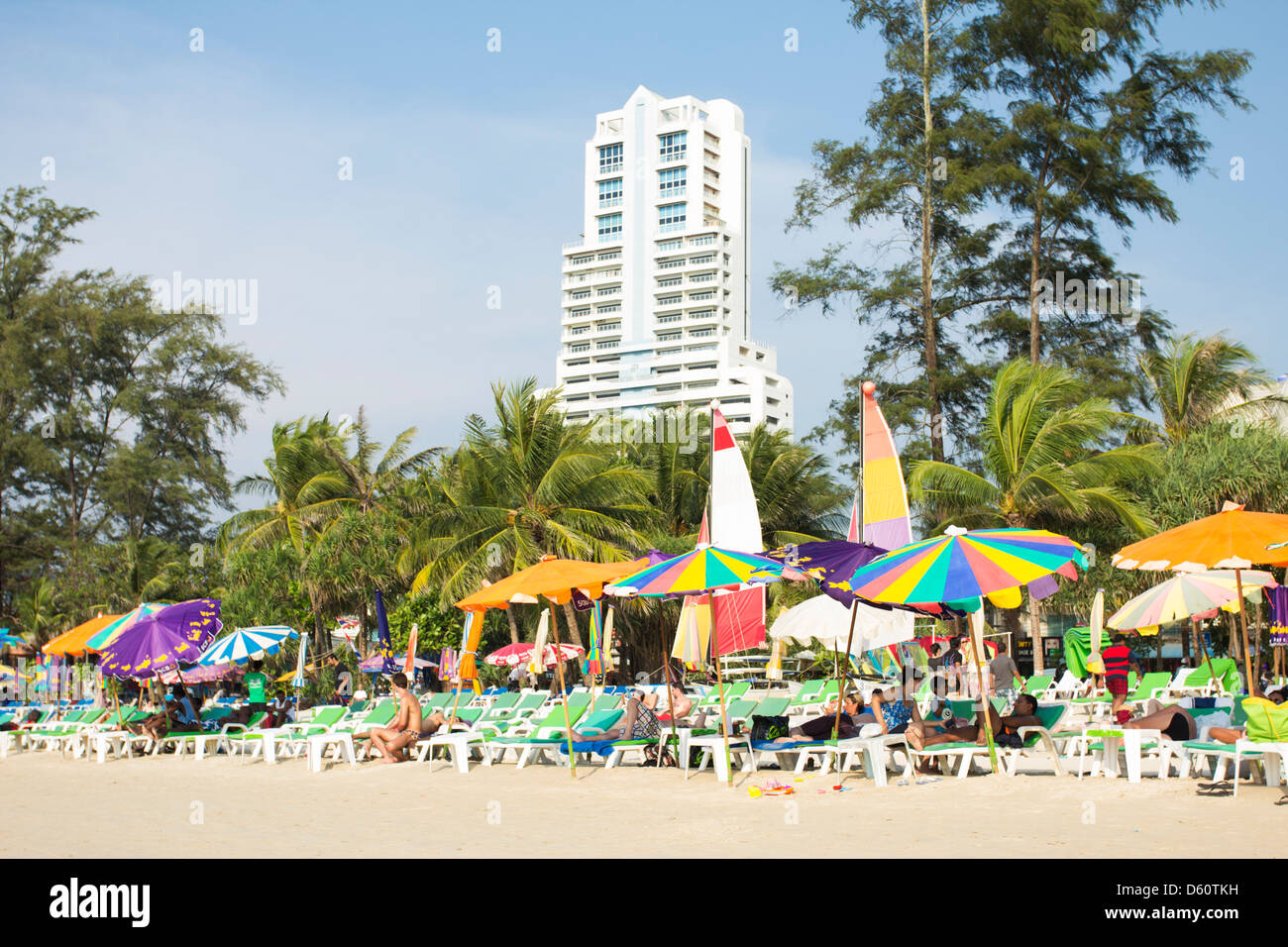 Patong Beach - Phuket - Thailand Stock Photo