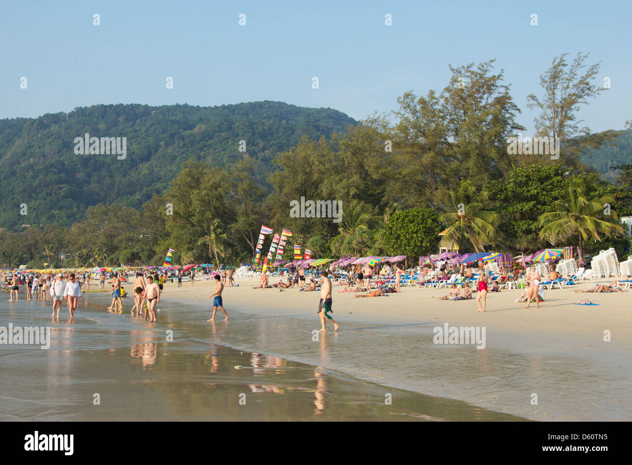 Patong Beach - Phuket - Thailand Stock Photo