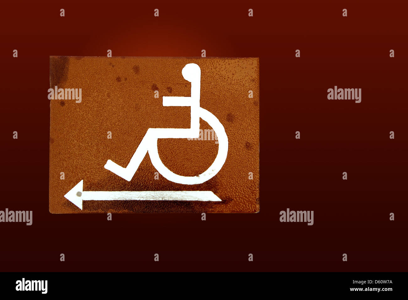 wheelchair user Stock Photo