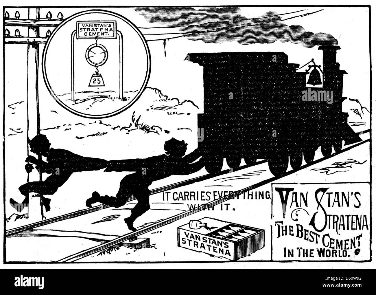 1886 Train This 1886 image from A Book of Facts shows a vintage illustration of a ...