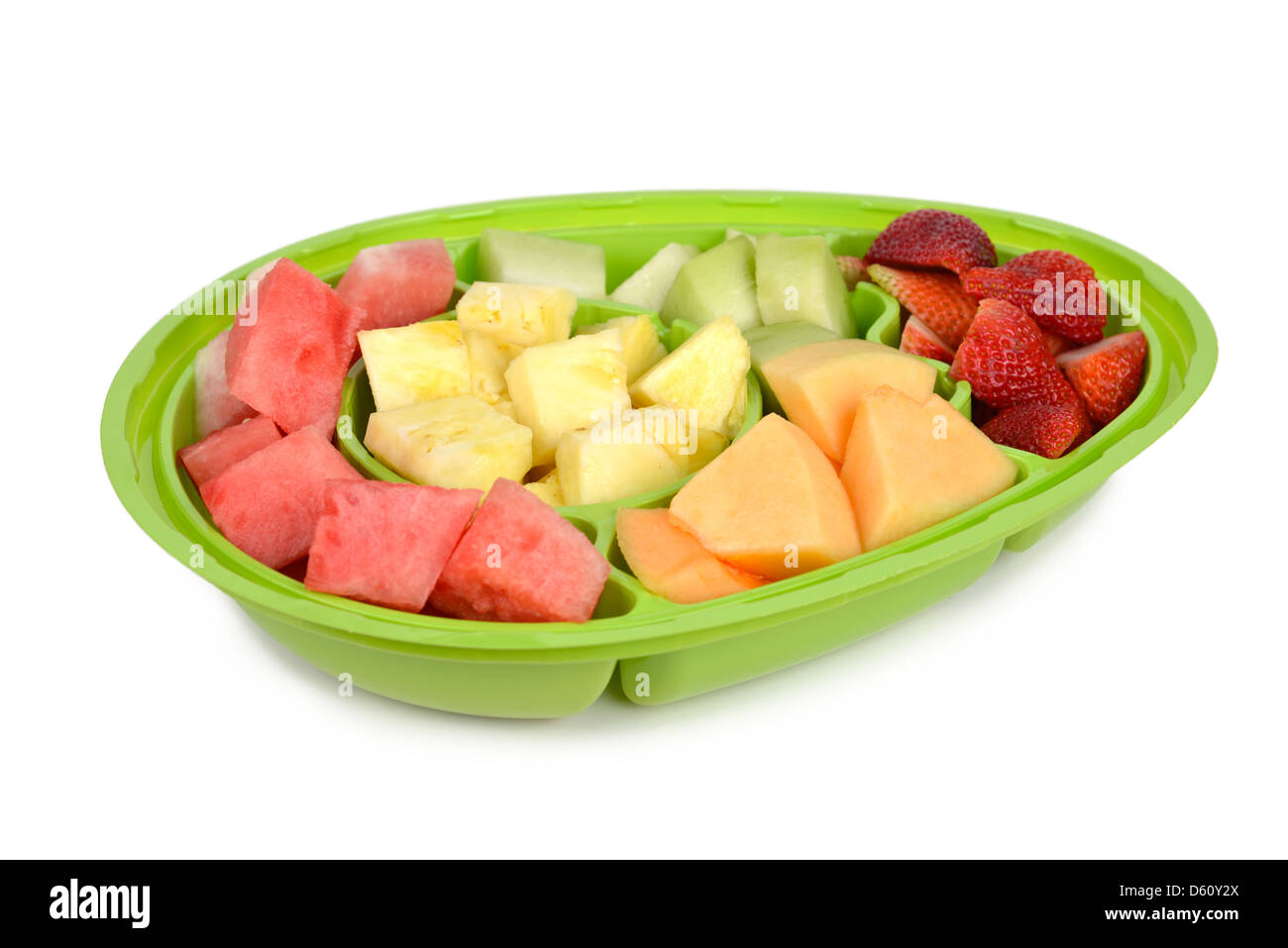 Fruit Platter, Store bought Stock Photo