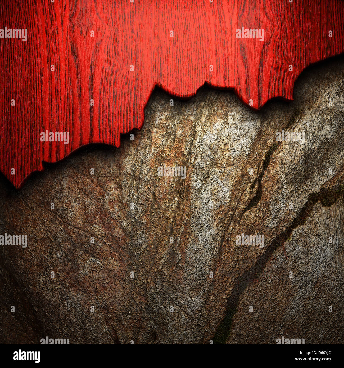 wood on the wall Stock Photo Alamy