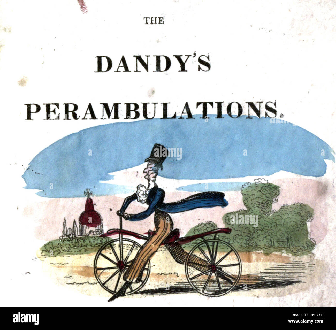 Dandy caricature hi-res stock photography and images - Alamy