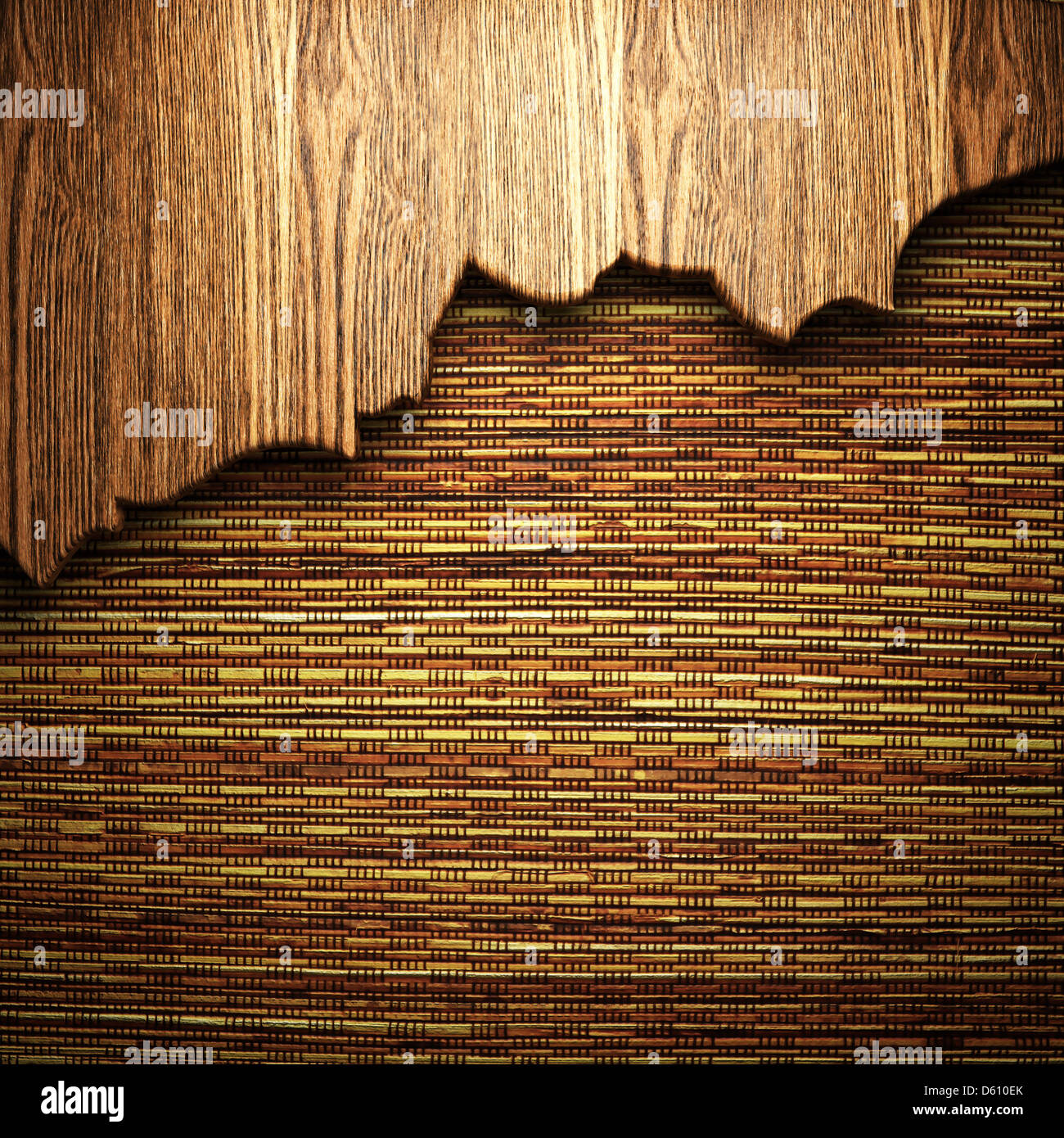 wood on the wall Stock Photo Alamy
