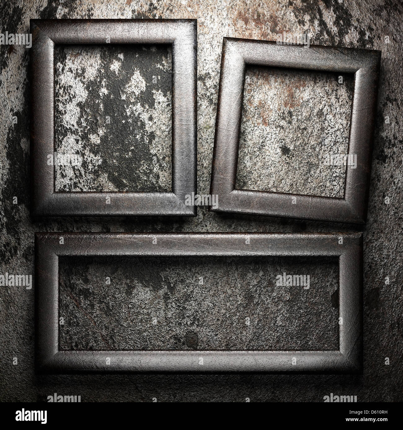 iron plate on wall Stock Photo Alamy