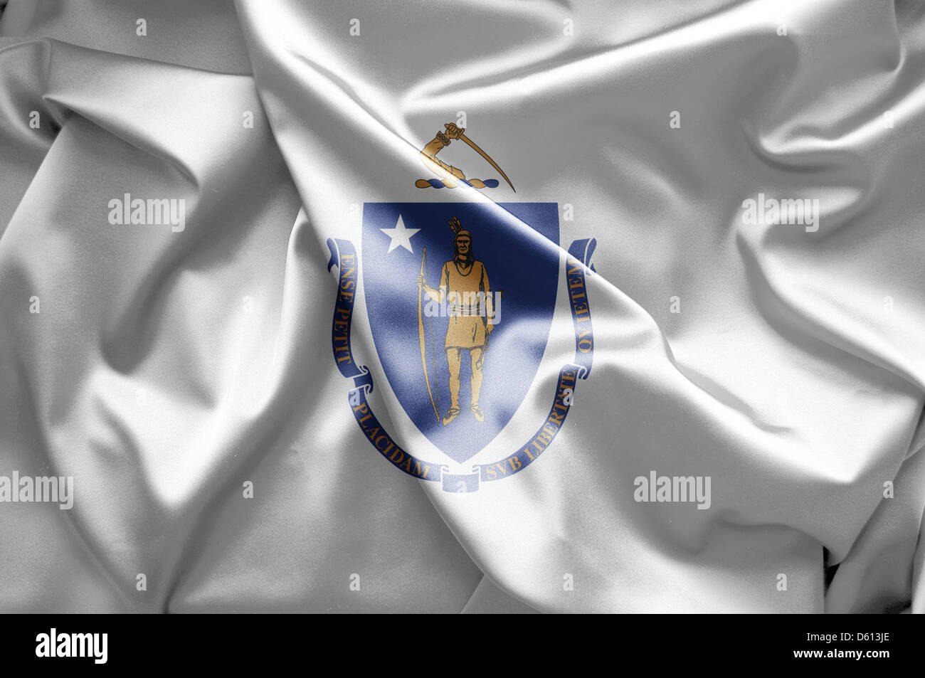 Massachusetts state flag hi-res stock photography and images - Alamy