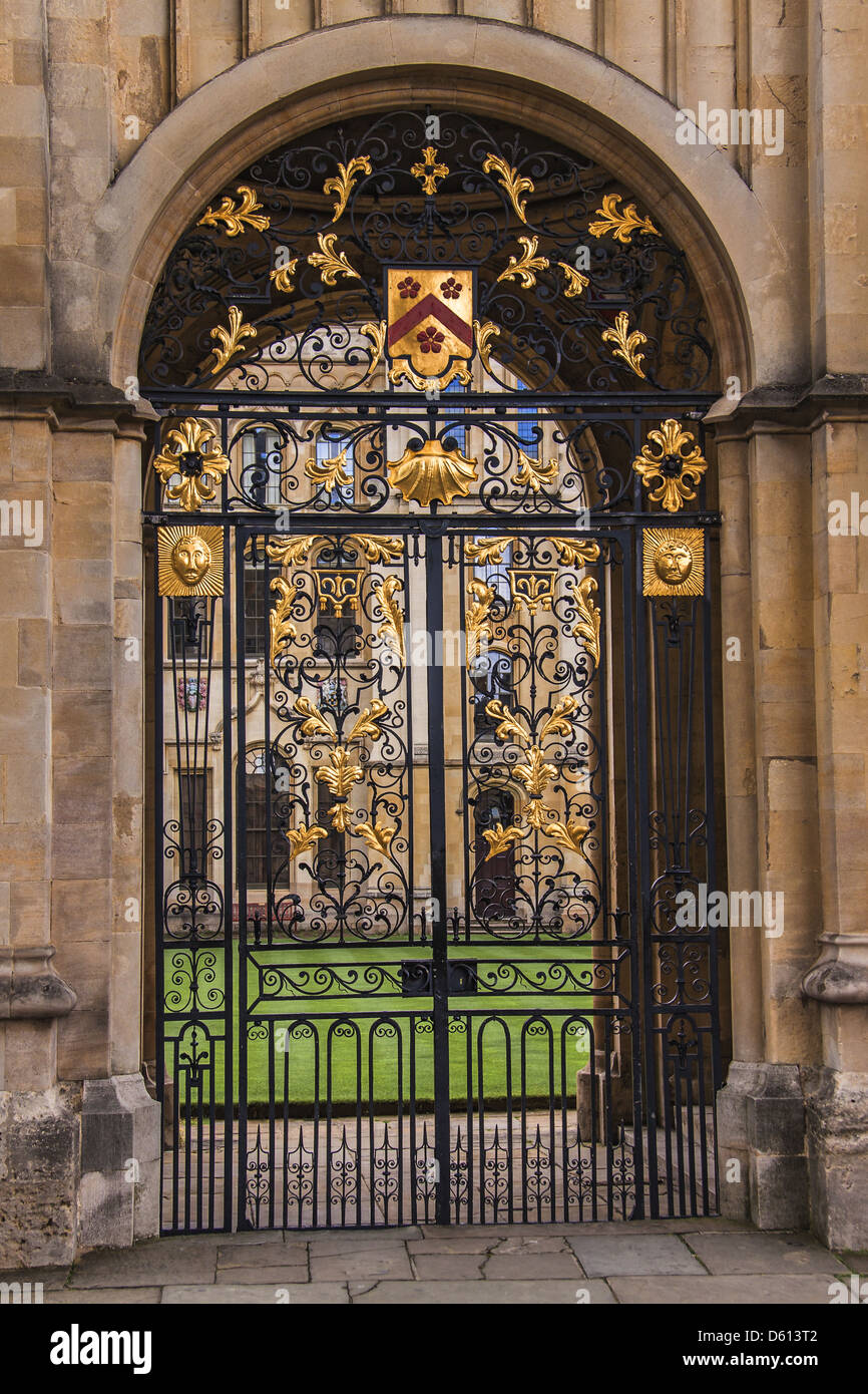 College Gates High Resolution Stock Photography and Images - Alamy