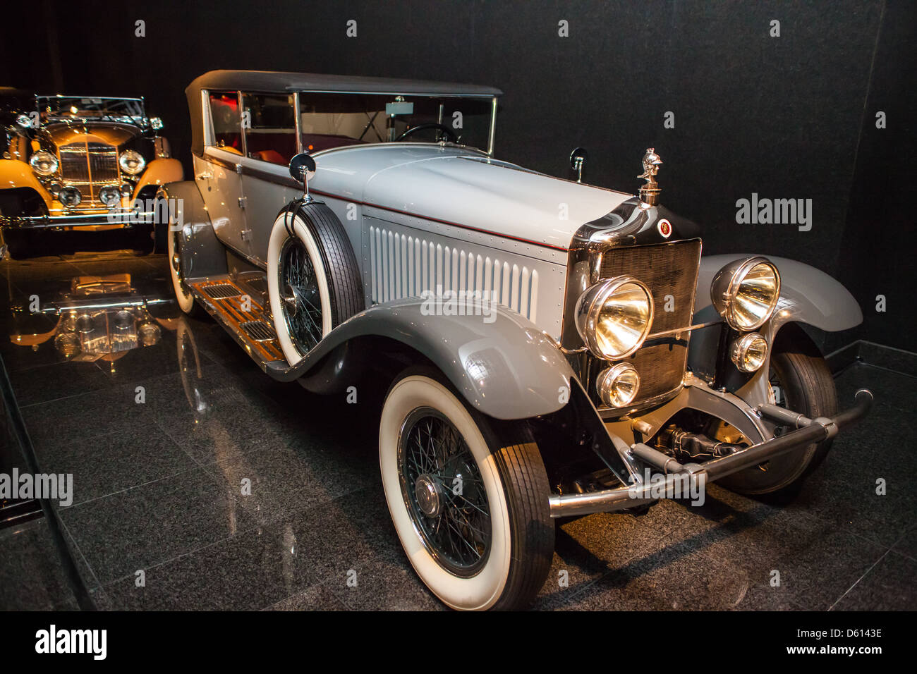 1929 Minerva Type A.M. 'Clear Vision' Convertible Sedan Stock Photo