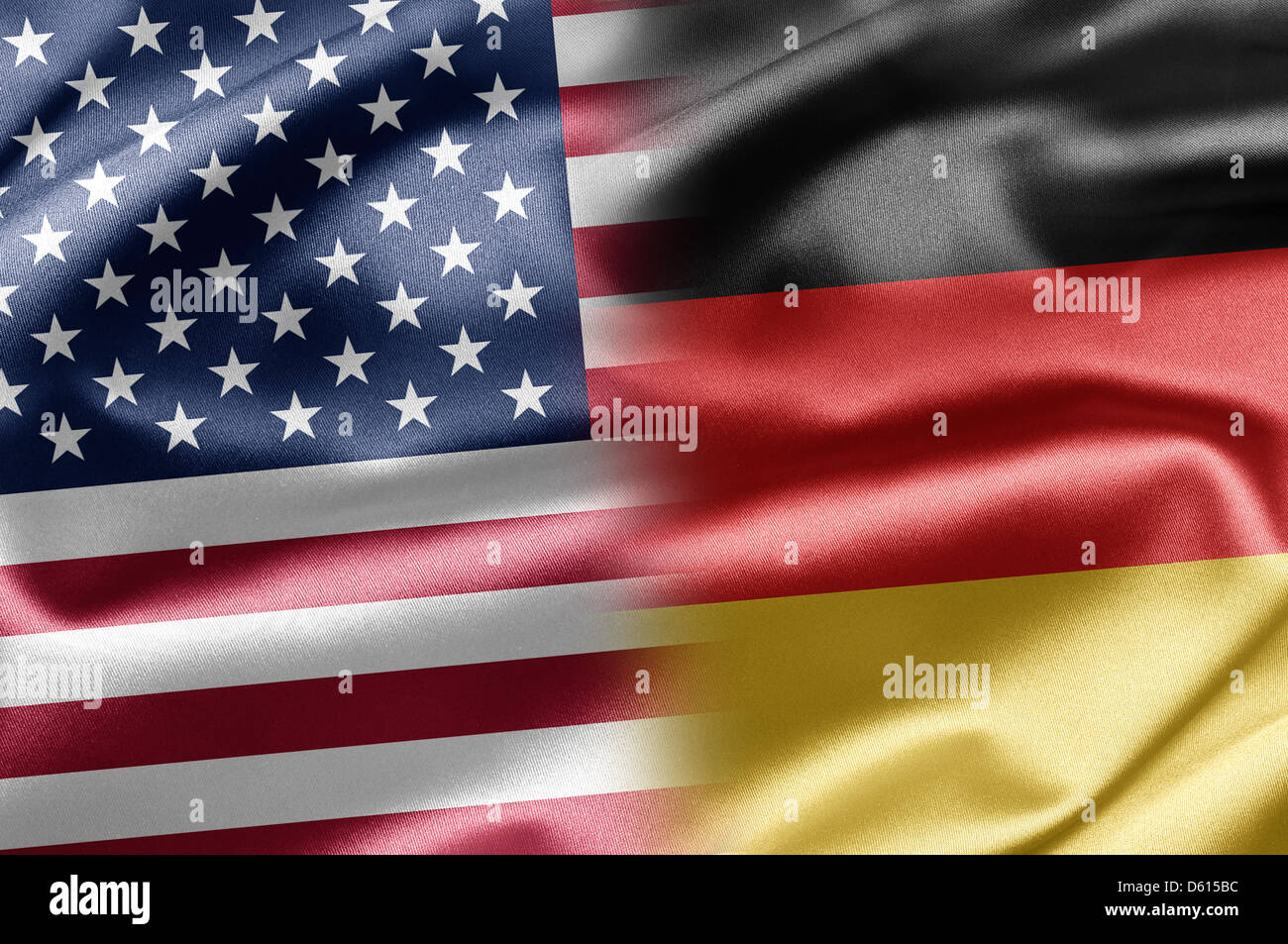 USA and Germany Stock Photo