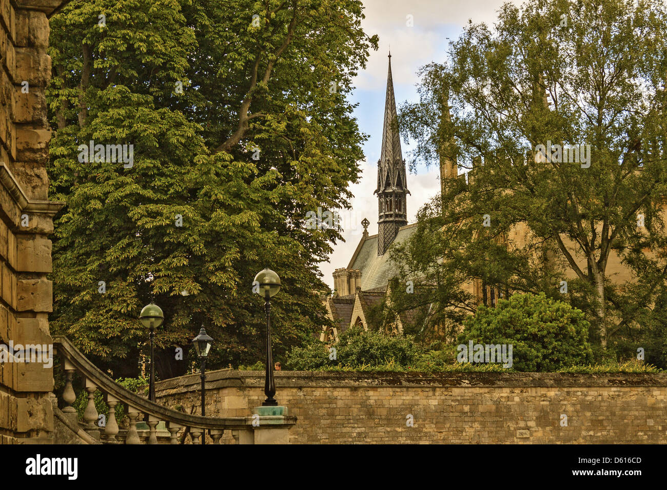 View Of Exeter College Oxford UK Stock Photo